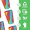 Silipint® 16oz. Hippie Hops & Arctic Sky Silicone Pint Glasses, 2ct.